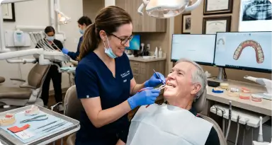 Dental implants and prosthetics